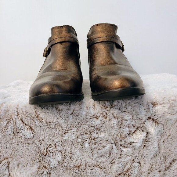 Canyon River Blues Bronze Ankle Boots Size 9M - Picture 4 of 8